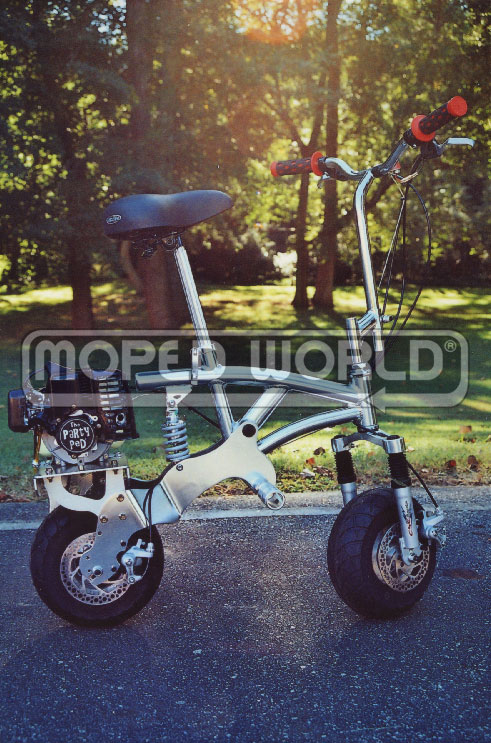 [Moped World® Party Ped Moped/Mini-Scooter]