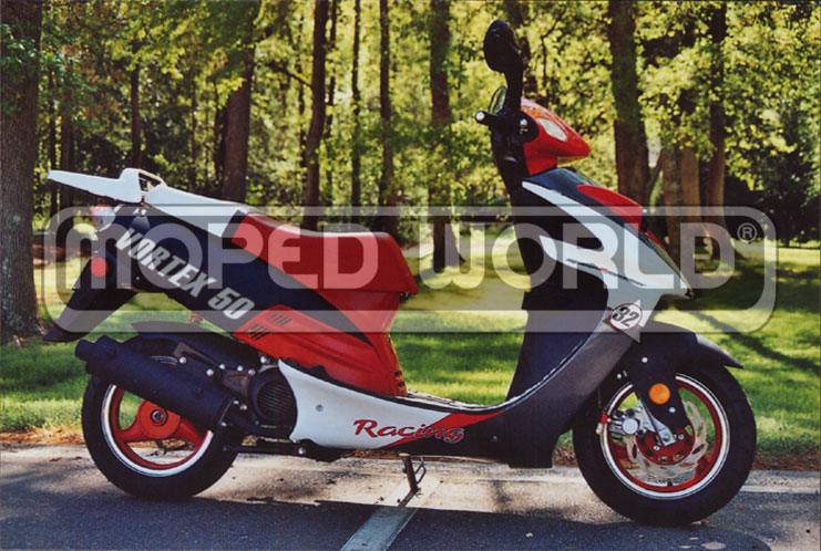 [Moped World® Vortex 50 Mopeds Scooters]